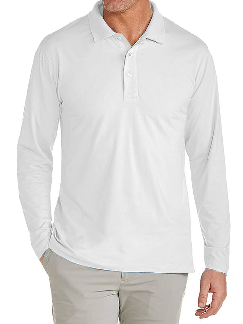 Men's Long Sleeve Polo Shirt